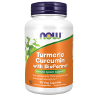 NOW Foods Turmeric Curcumin with BioPerine® - 90 Veg Capsules