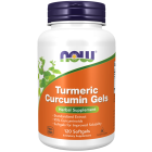 NOW Foods Turmeric Curcumin Gels - 120 Softgels