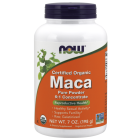 NOW Foods Maca Pure Powder, Organic - 7 oz.