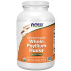 NOW Foods Whole Psyllium Husks, Organic - 12 oz.