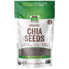 NOW Foods Black Chia Seed, Organic - 12 oz.