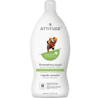 Attitude Dishwashing Liquid Green Apple & Basil - Front view