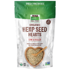 NOW Foods Hemp Seed Hearts, Organic - 8 oz.