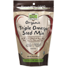 NOW Foods Triple Omega Seed Mix, Organic - 12 oz.