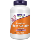 NOW Foods Beef Gelatin 550 mg - 200 Capsules