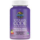 Garden of Life Vitamin Code Prenatal with Iron & Folic Acid Gummies - Front view