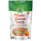 NOW Foods Cashews, Maple Glazed - 10 oz.