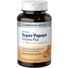 American Health Chewable Super Papaya Enzyme Plus, 180 Tablets