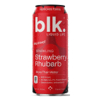 Blk Water Sparkling Strawberry Rhubarb Can, 16.9 oz.