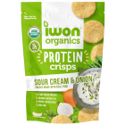 IWON Organics Plant-Based Protein Crisps, Sour Cream & Onion 3 oz.