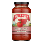 Muir Glen Roasted Garlic Pasta Sauce - Front view