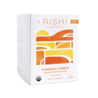 Rishi Tea Organic Caffeine-Free Turmeric Ginger Herbal Tea - Front view