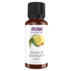 NOW Foods Lemon & Eucalyptus Oil Blend - 1 fl. oz.