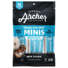 Country Archer Original Beef Mini Sticks - Front view
