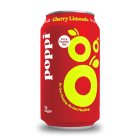 Poppi Cherry Limeade Prebiotic Soda - Front view