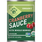 Cadia Organic Whole Cranberries, 14 oz.