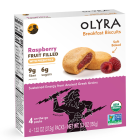 Olyra Breakfast Biscuit Raspberry Filled - Front view