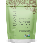 Truvani Organic Plant Based Protein Powder Matcha - Front view