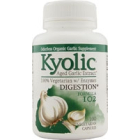 Kyolic Formula 102 Aged Garlic with Enzymes, 100 Capsules