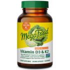 MegaFood Vitamin D3 with K & K2, 5000 IU, 60 Capsules