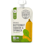 Serenity Kids Organic Butternut Squash and Spinach Baby Food, 3.5 oz.