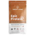 Sprout Living Epic Chocolate Maca Protein Powder - Front view