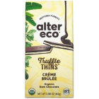 Alter Eco Creme Brulee Thins Chocolate Bar, 2.96oz.