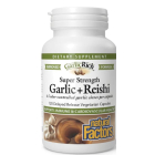 Natural Factors Garlic + Reishi, 120 Delayed Release Veg Capsules - Main