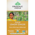 Organic India Tulsi Lemon Ginger Tea - Main