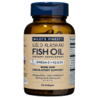 Wiley's Finest Vitamin K2, 60 Fish Capsules