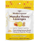 Wedderspoon Manuka  Honey Lozenge Ginger Lemon - Main