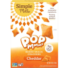Simple Mills Cheddar Pop Mmms Crackers, 4 oz.