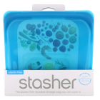 Stasher Sandwich Bag Rainbow Blue - Main
