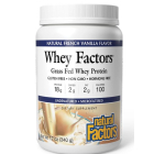 Natural Factors Whey Factors Protein French Vanilla, 12 oz