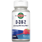 KAL D-3 K-2 Red Raspberry, 60 Micro Tablets