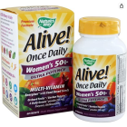 Nature's Way Alive Once Daily Women's 50+ Ultra Potency Multivitamin, 60 Tablets