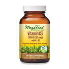 MegaFood Vitamin D3 with K & K2, 5000 IU, 60 Capsules