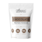 Just Ingredients Chocolate Protein Powder - Front view