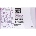 Better Life Dryer Sheets, Unscented