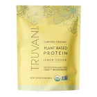 Truvani Organic Plant Based Protein Powder Lemon Cookie - Front view