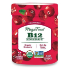 MegaFood B12 Energy Gummies, Cranberry