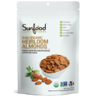 Sunfood Raw Organic Heirloom Shelled Almonds, 8 oz.