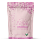 Truvani Organic Whey Protein Powder Strawberry - Front view