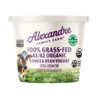 Alexandre Family Farm Organic Regenerative A2/A2 Vanilla Yogurt - Front view