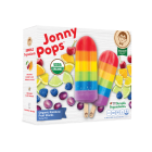 Jonny Pops Organic Rainbow Fruit Stacks Frozen Popsicles, 8 Count