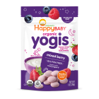 HappyBaby Organic Yogis Mixed Berry Yogurt & Fruit Baby Snacks - Front view