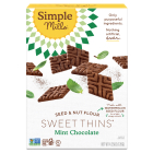 Simple Mills Sweet Thins Mint Chocolate Cookies, 4.25 oz.