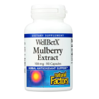 Natural Factors WellBetX Mulberry Extrace, 100mg, 90 capsules