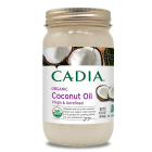 Cadia Organic Virgin and Unrefined Coconut Oil, 14 fl. oz.