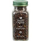 Simply Organic Whole Black Peppercorns, 2.65 oz.
